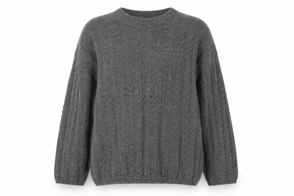 Womens UK Size M Zara Grey Pullover Jumper