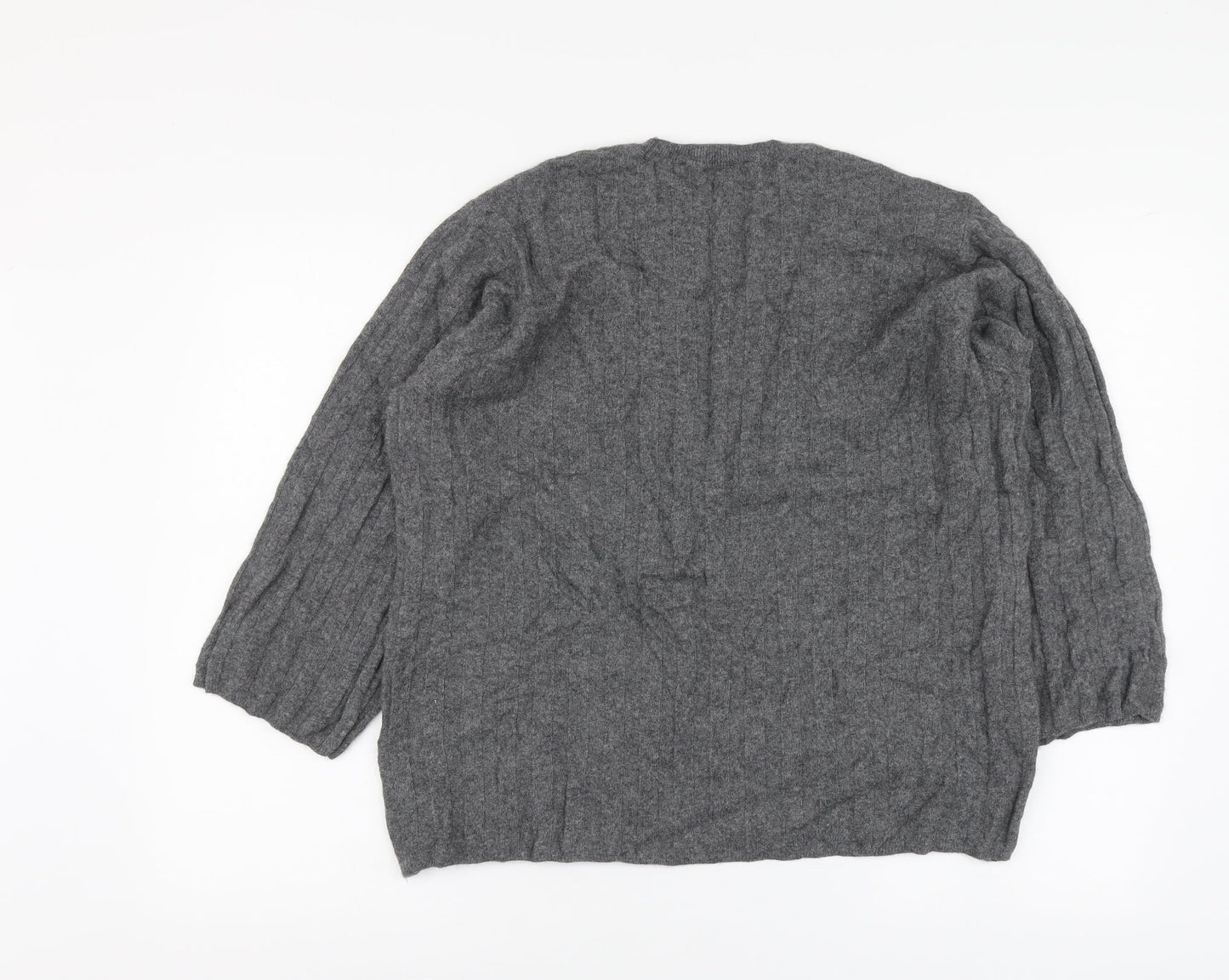 Womens UK Size M Zara Grey Pullover Jumper