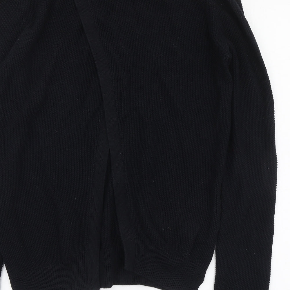 Womens UK Size 10 Topshop Black Pullover Jumper