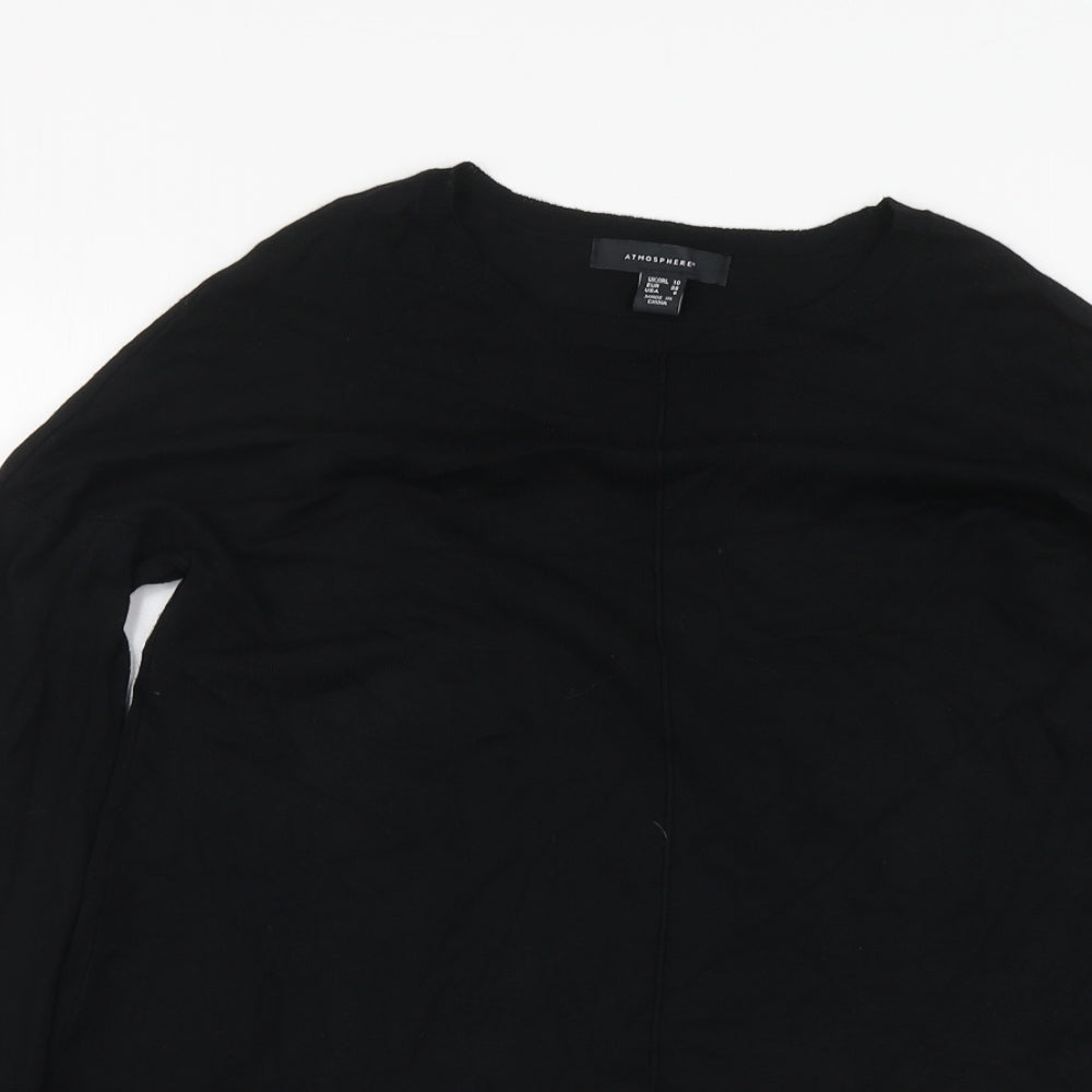 Womens UK Size 10 Atmosphere Black Pullover Jumper