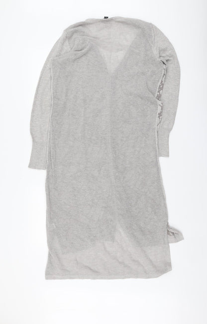 Womens UK Size L H by Halston Grey Cardigan Jumper