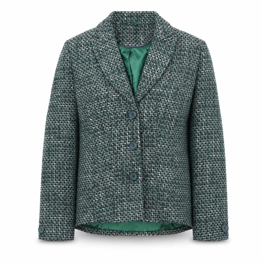 Womens UK Size 12 Berkertex Green Jacket
