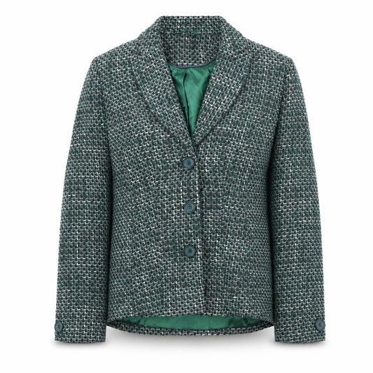 Womens UK Size 12 Berkertex Green Jacket