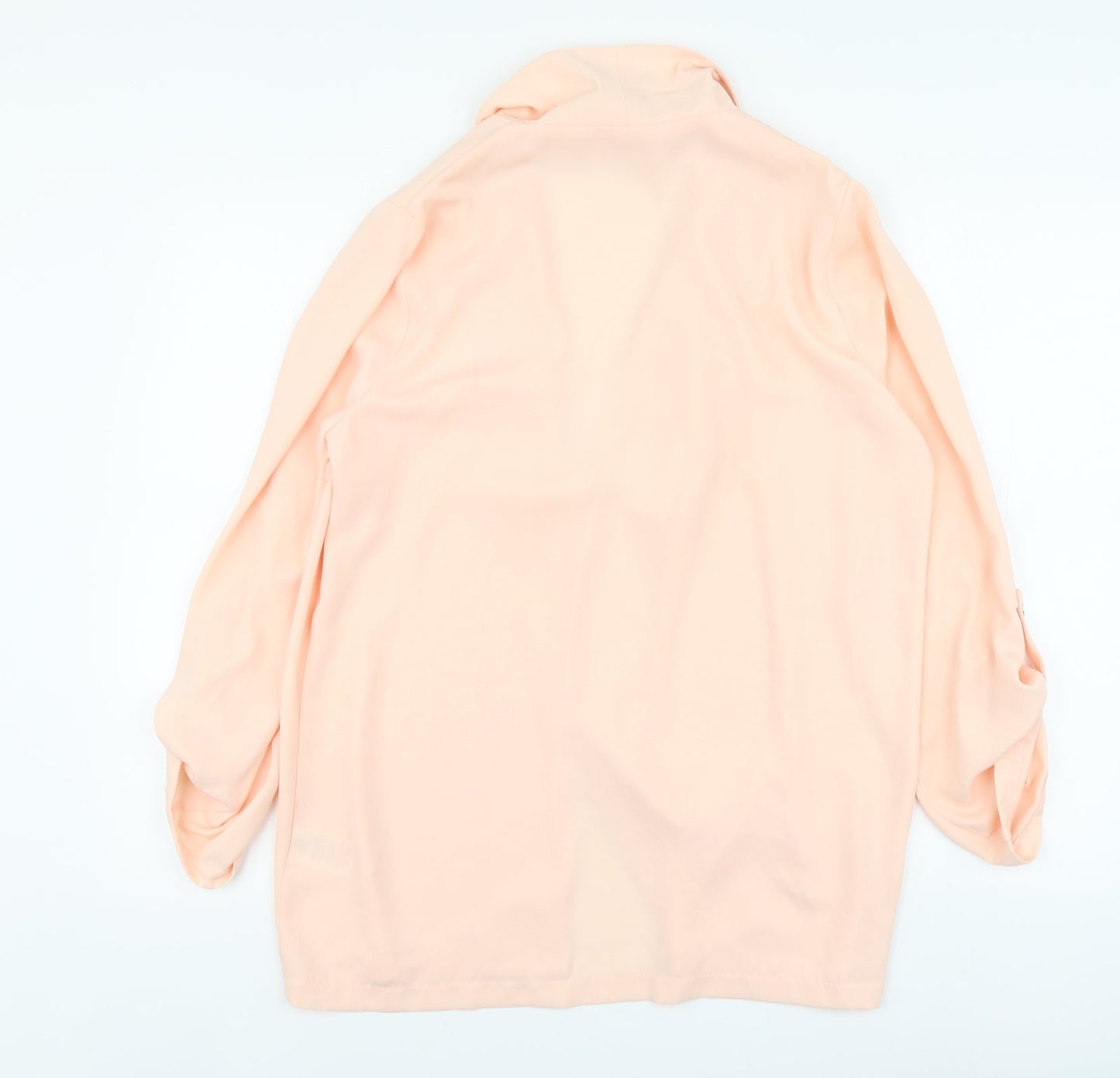 Womens UK Size 12 Peacocks Pink Basic Blouse