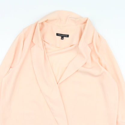 Womens UK Size 12 Peacocks Pink Basic Blouse