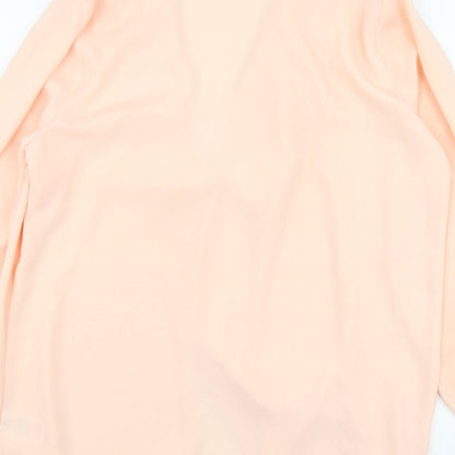 Womens UK Size 12 Peacocks Pink Basic Blouse