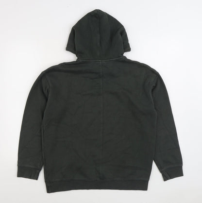 Mens UK Size S H&M Green Pullover Hoodie