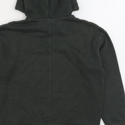Mens UK Size S H&M Green Pullover Hoodie