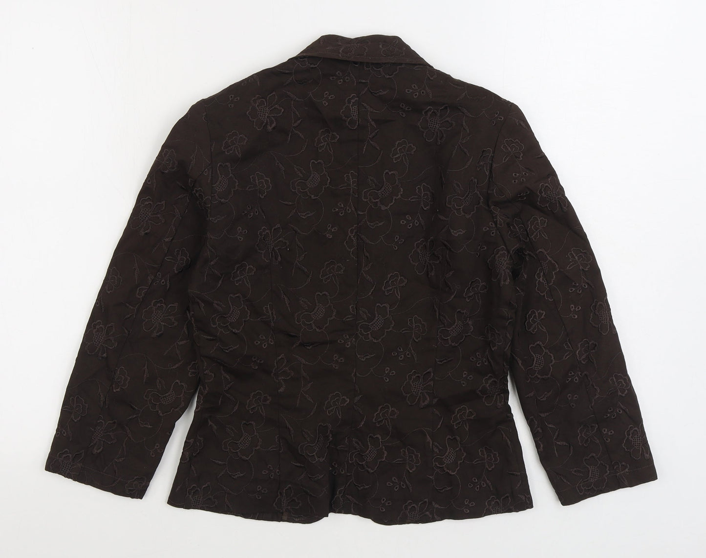 Womens UK Size 8 Marks and Spencer Brown Jacket