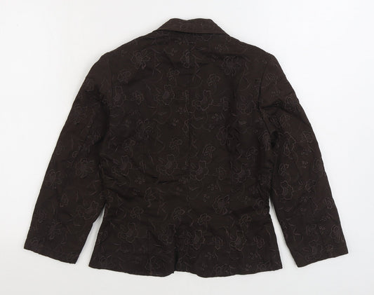 Womens UK Size 8 Marks and Spencer Brown Jacket