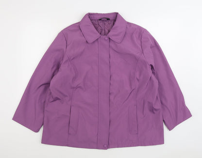 Womens UK Size L BM Purple Jacket