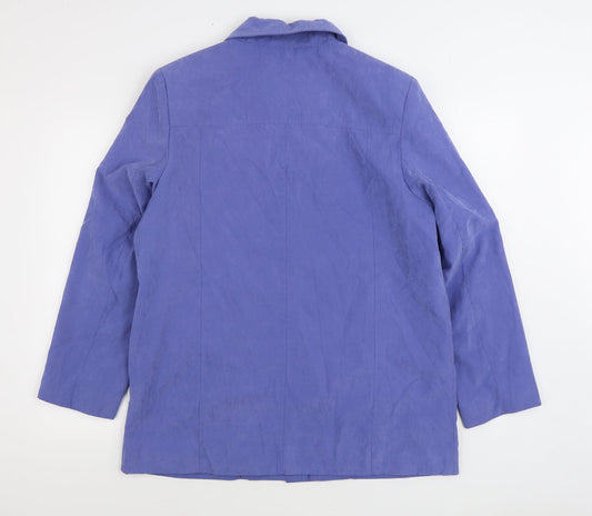 Womens UK Size 14 Isle Blue Jacket