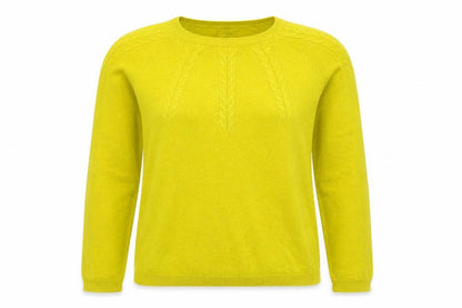 Womens UK Size 12 TU Yellow Pullover Jumper