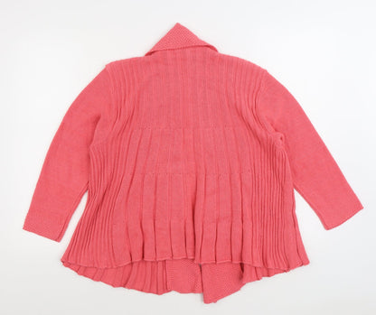 Womens UK Size S Casamia Pink Cardigan Jumper