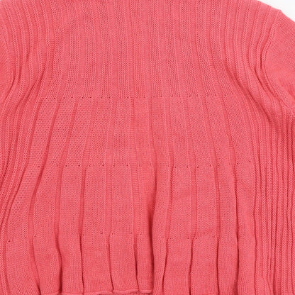 Womens UK Size S Casamia Pink Cardigan Jumper