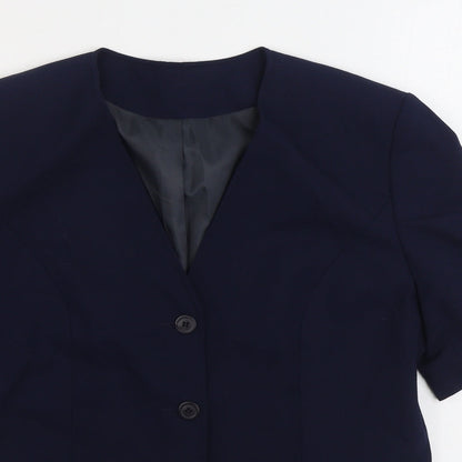 Womens UK Size 14 Debenhams Blue Jacket