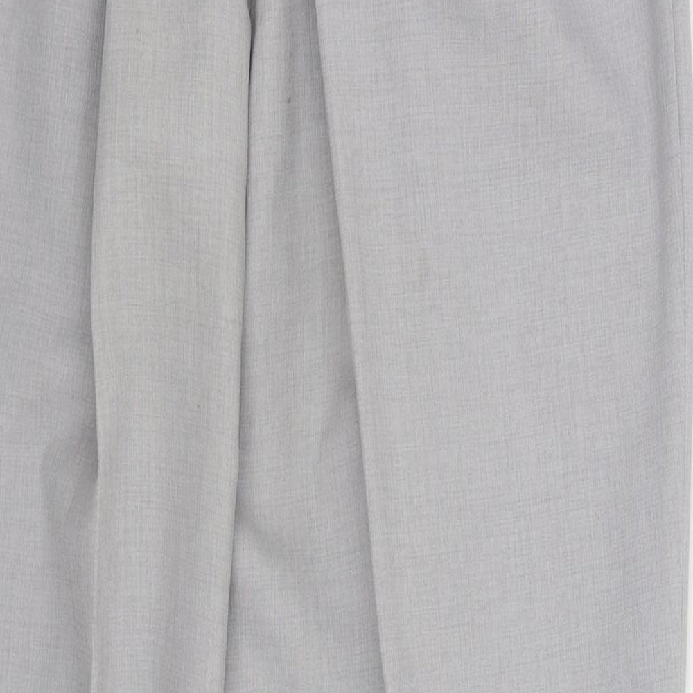 Womens UK Size 30 in Preworn Regular Fit  Grey Trousers