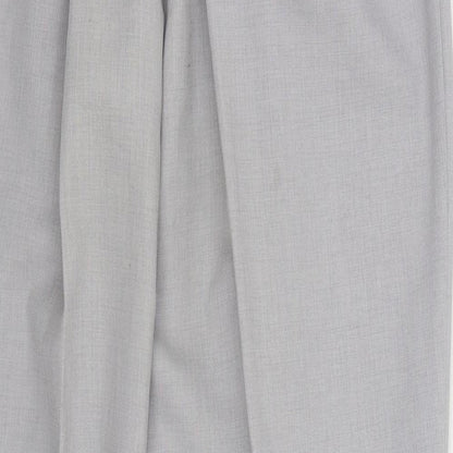 Womens UK Size 30 in Preworn Regular Fit  Grey Trousers