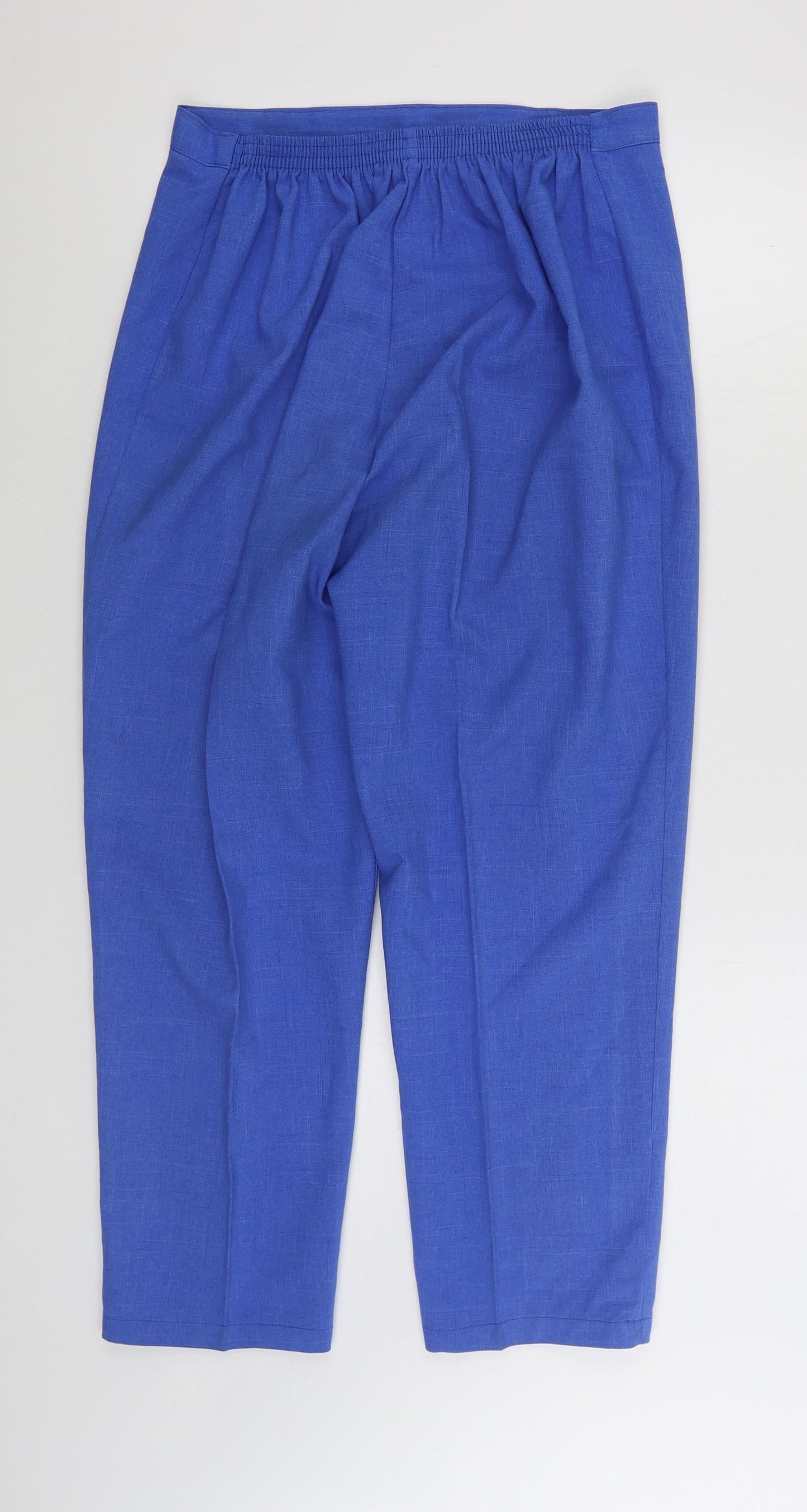 Womens UK Size 30 in Preworn Regular Fit  Blue Trousers