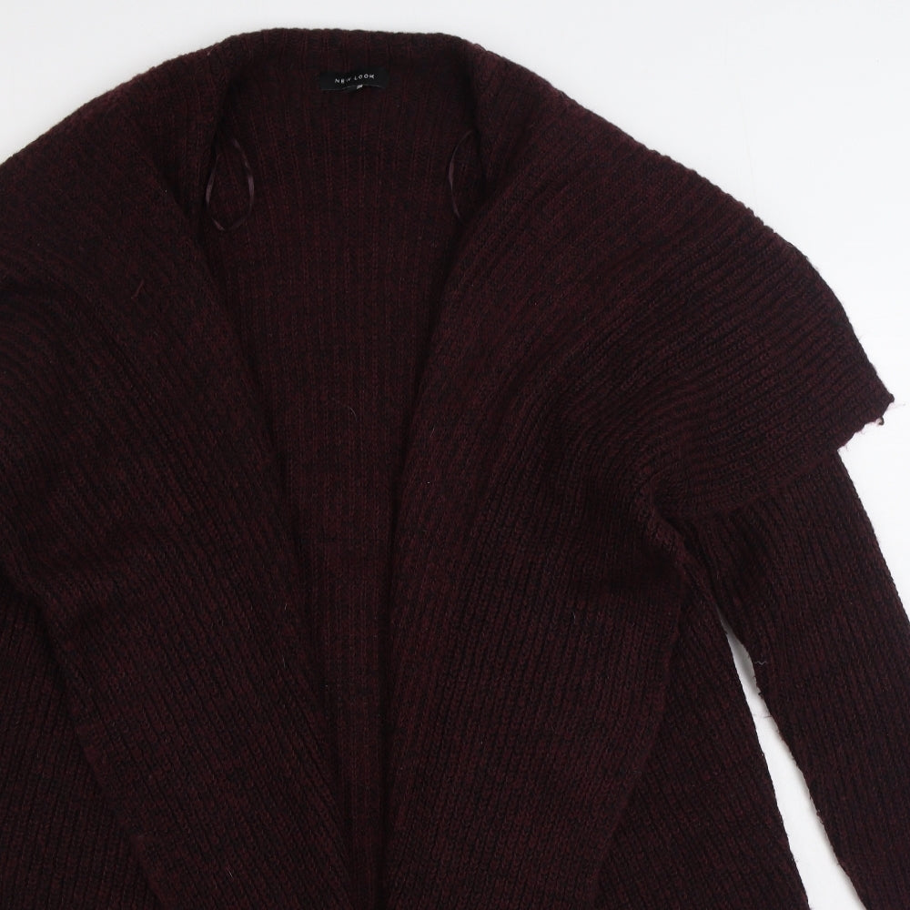 Womens UK Size 10 New Look Purple Cardigan Jumper