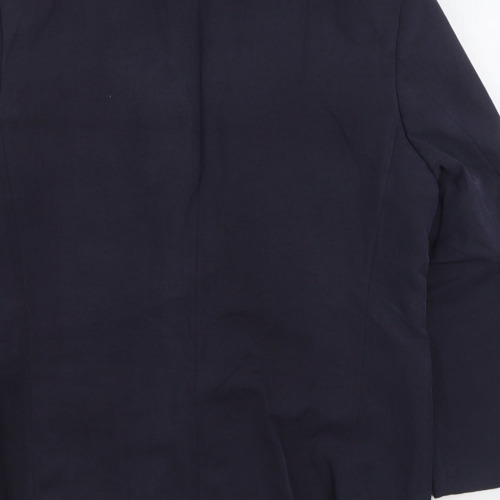 Mens UK Size 40 Debenham & Freebody Regular Blue Suit Jacket