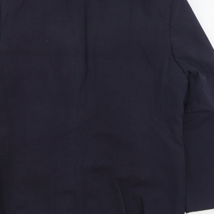 Mens UK Size 40 Debenham & Freebody Regular Blue Suit Jacket
