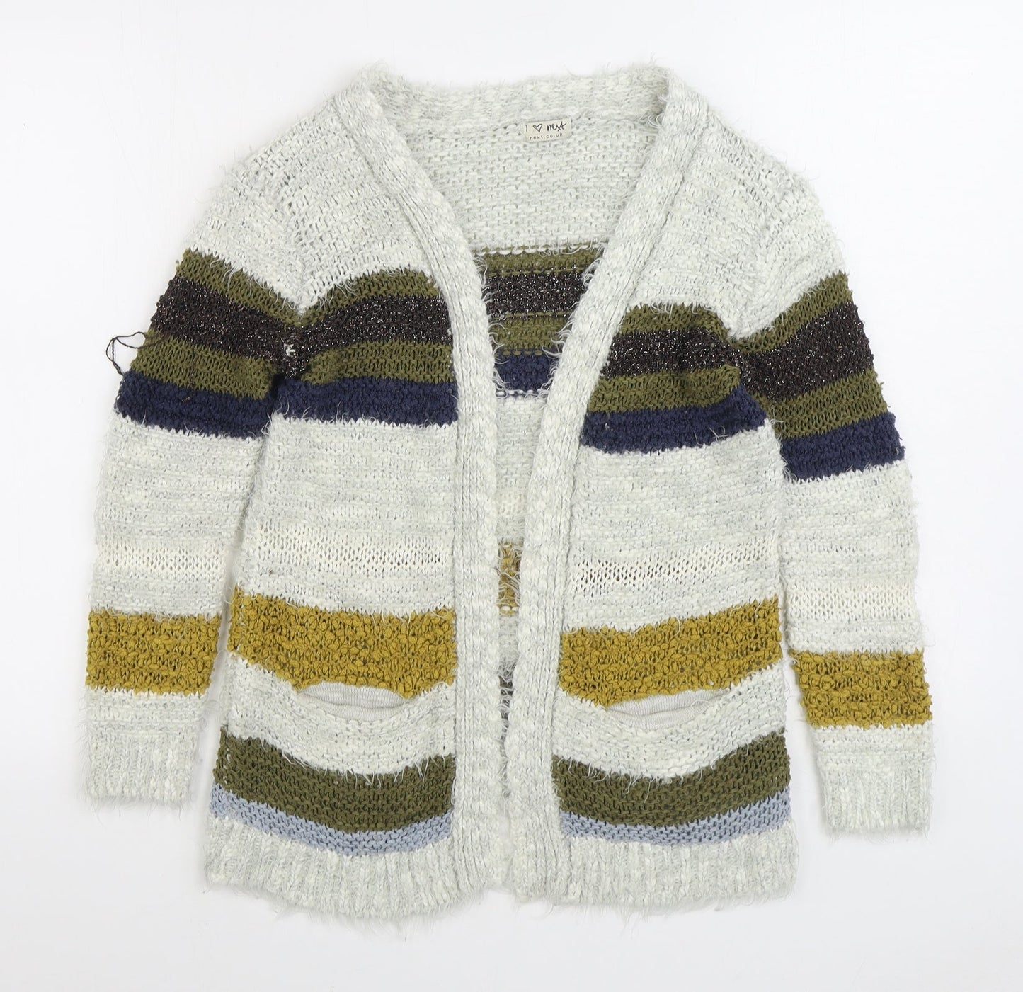 Womens UK Size  NEXT Multicoloured Cardigan Jumper