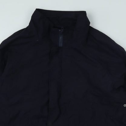Mens UK Size M Espace Blue Rain Coat