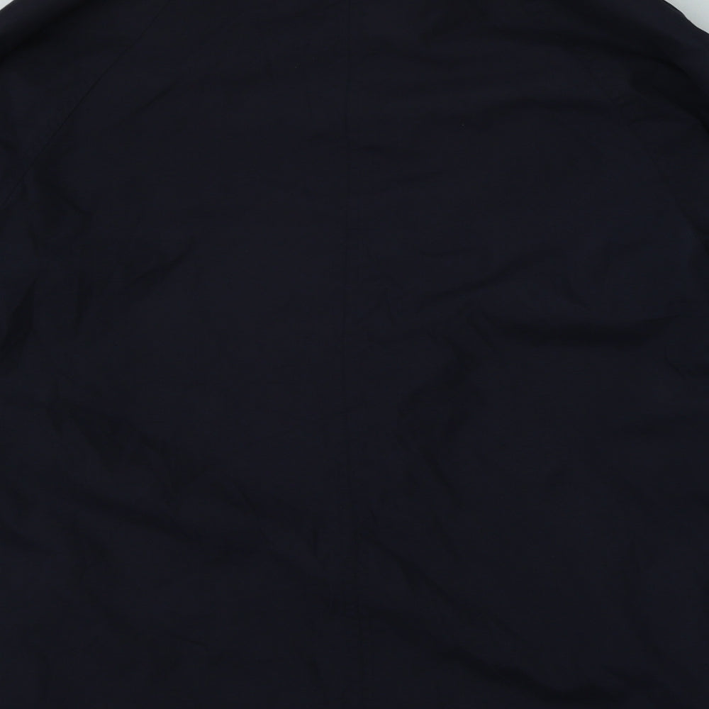 Mens UK Size M Espace Blue Rain Coat