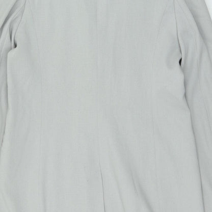 Principles Womens Grey Trench Coat Coatigan Size 12