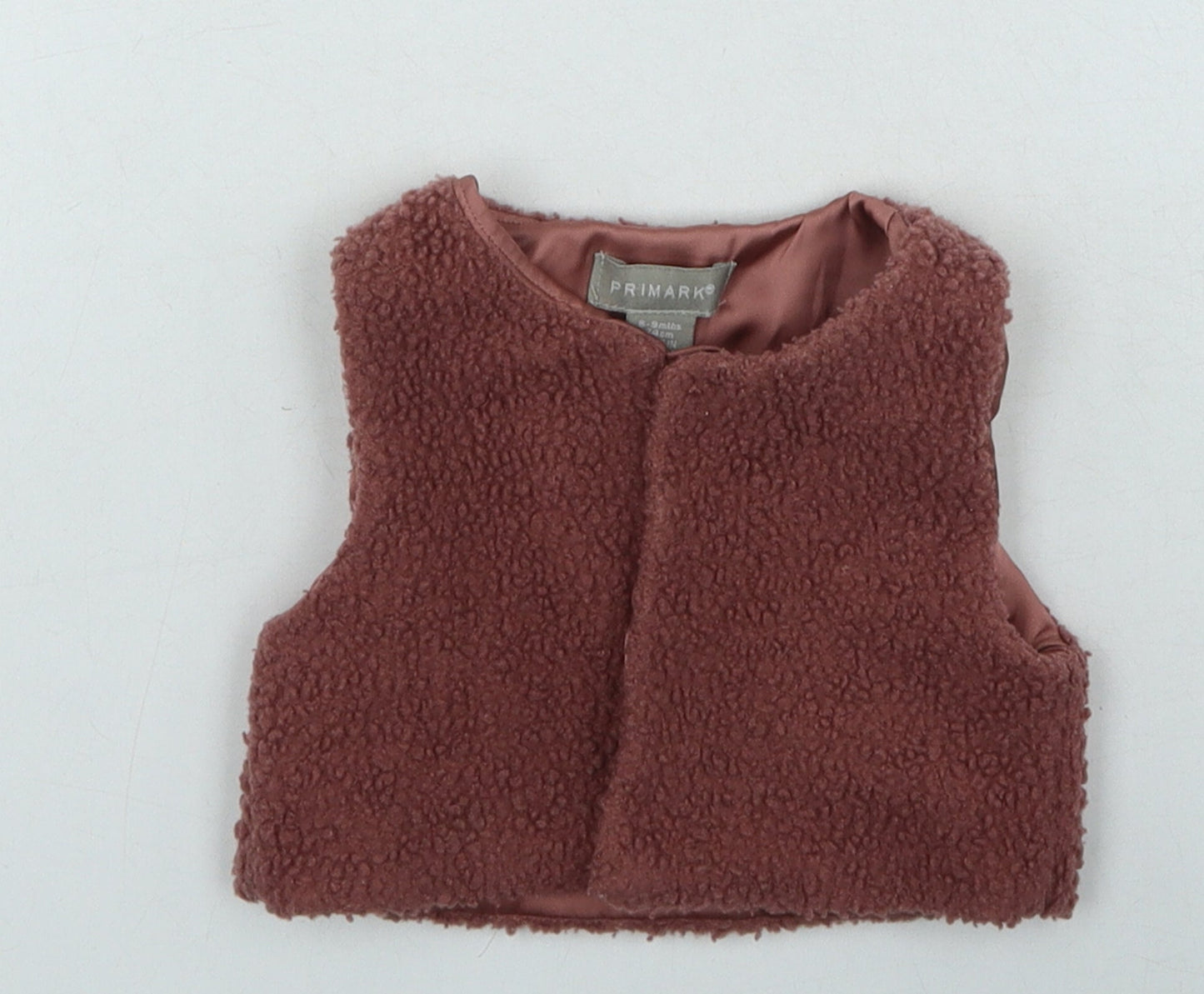 Primark Girls Pink Jacket Size 6-9 Months