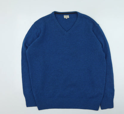 Womens UK Size L Easy Blue Pullover Jumper
