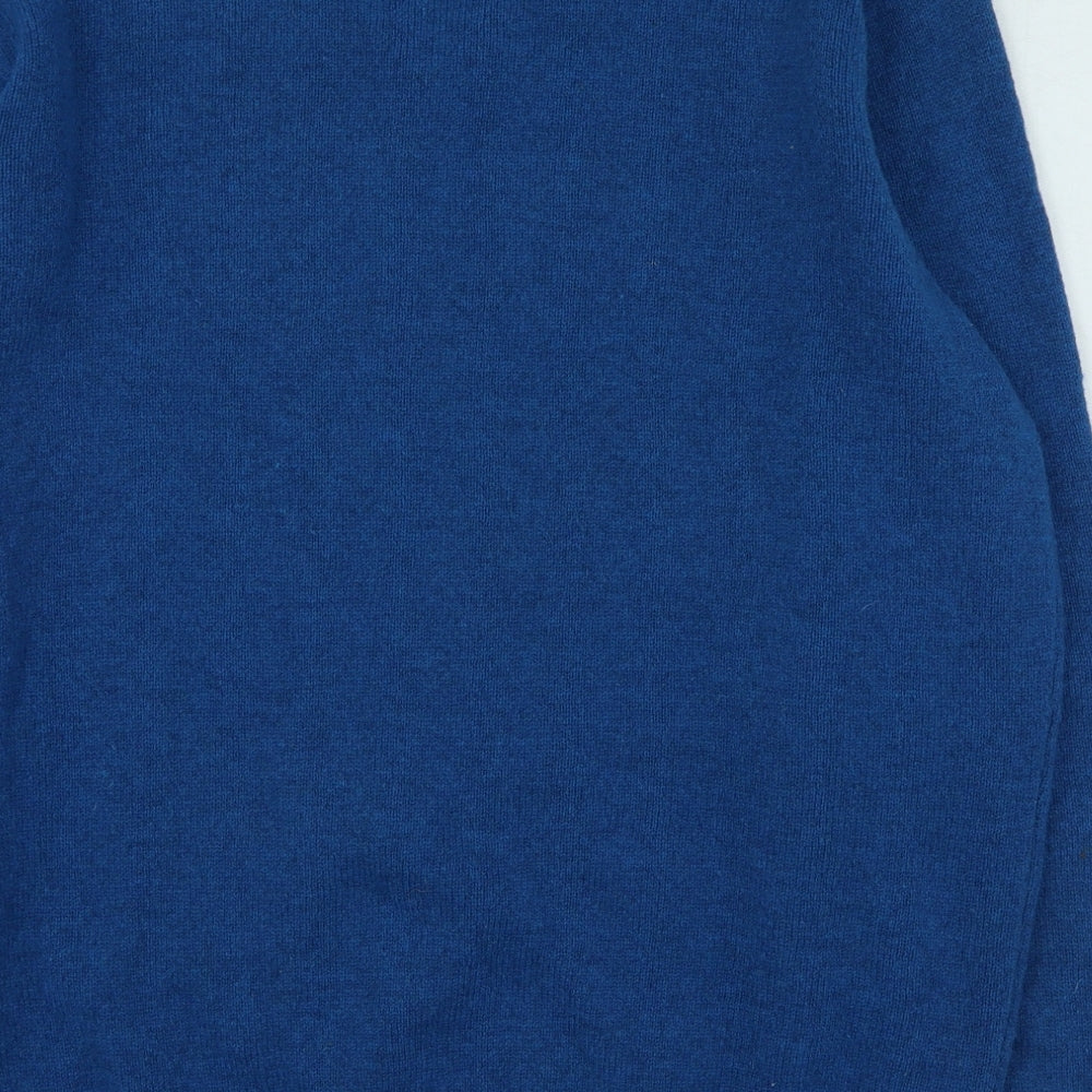 Womens UK Size L Easy Blue Pullover Jumper