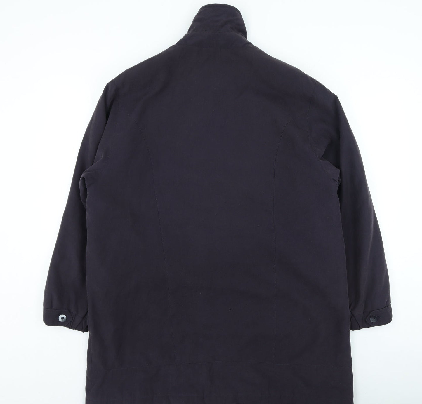 Womens UK Size M Bonmarché Blue Trench Coat