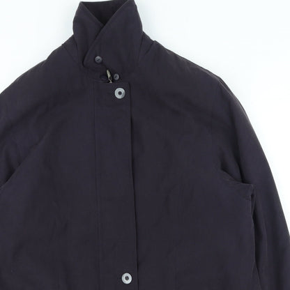 Womens UK Size M Bonmarché Blue Trench Coat