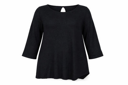 NEXT Womens Blue Round Neck Viscose Pullover Jumper Size 14