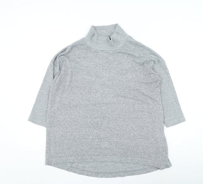 Womens UK Size 14 Marks and Spencer Grey Pullover Jumper