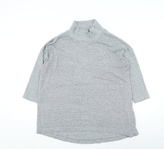 Womens UK Size 14 Marks and Spencer Grey Pullover Jumper