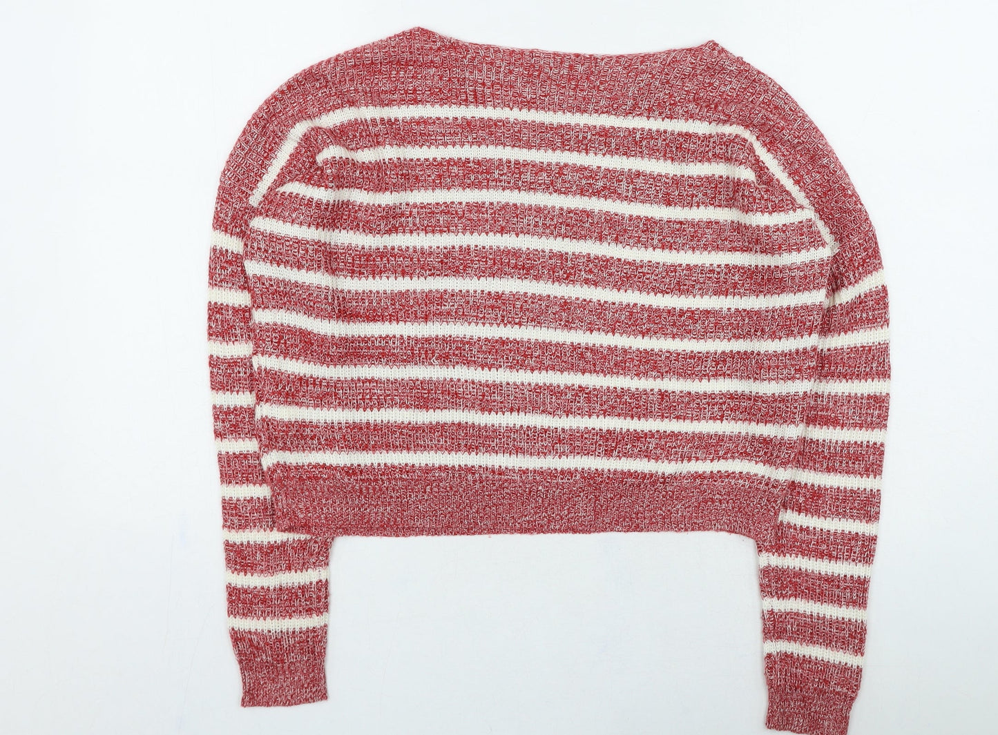 Womens UK Size M TALLY WEiJL Red Pullover Jumper