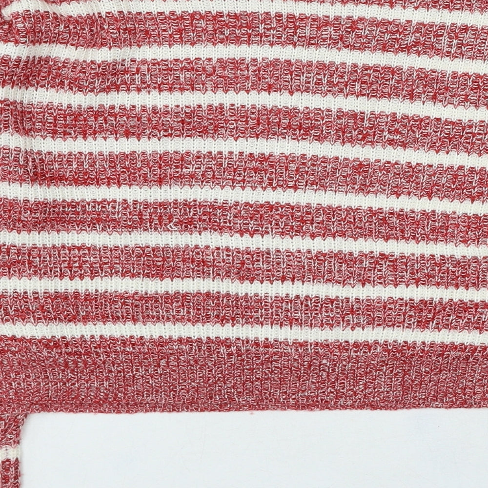 Womens UK Size M TALLY WEiJL Red Pullover Jumper