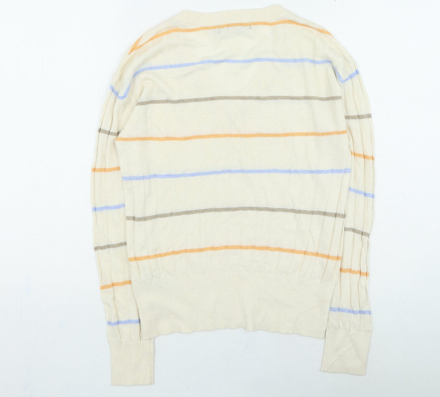 Womens UK Size S Marks and Spencer Beige Pullover Jumper