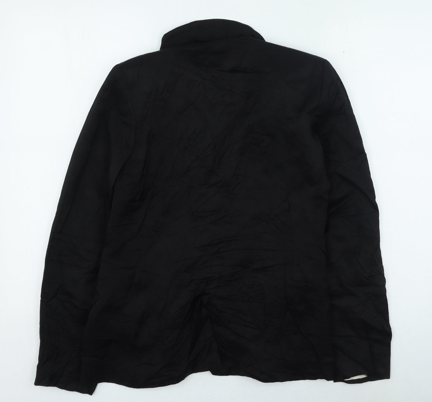 Womens UK Size 10 H&M Black Jacket