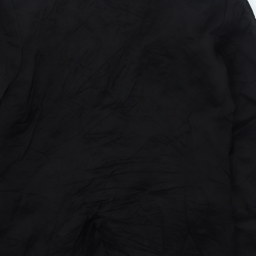 Womens UK Size 10 H&M Black Jacket