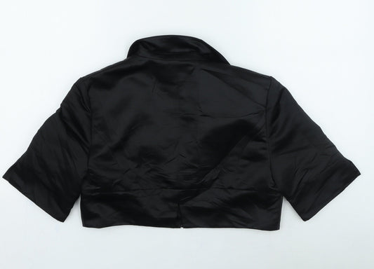 Womens UK Size 12 Debenhams Black Cardigan Jumper