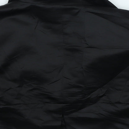 Womens UK Size 12 Debenhams Black Cardigan Jumper