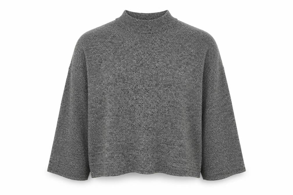 Womens UK Size S Divided Grey Pullover Jumper