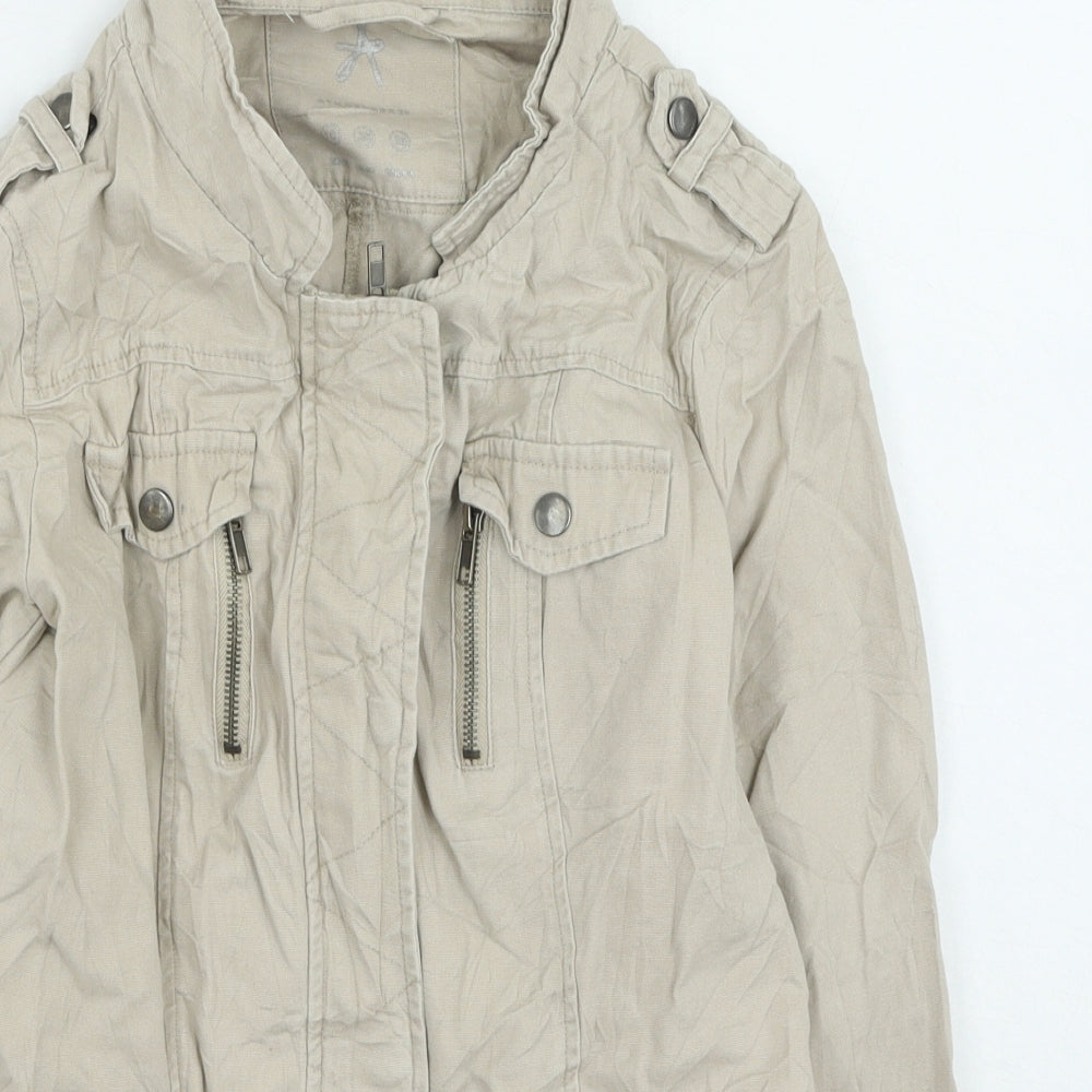 Primark Womens Beige Jacket Size 10