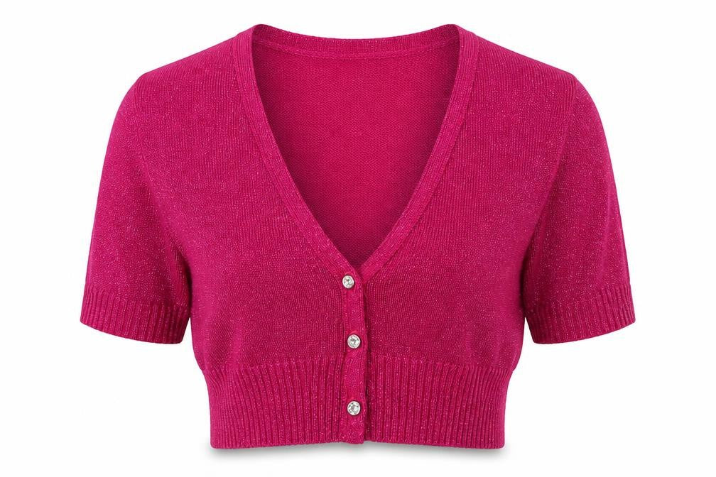 Womens UK Size 12 Select Pink Cardigan Jumper