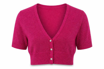 Womens UK Size 12 Select Pink Cardigan Jumper