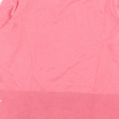 Womens UK Size S Esprit Pink Pullover Jumper